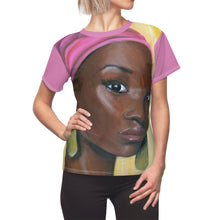 Load image into Gallery viewer, Pink Beauty Women's AOP Cut & Sew Tee
