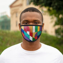 Load image into Gallery viewer, colorful face mask, unisex face mask, abstract house face mask