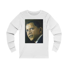 Load image into Gallery viewer, Obama Unisex Jersey Long Sleeve Tee