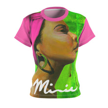 Load image into Gallery viewer, Pink and Green Women's AOP Cut & Sew Tee