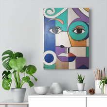 Load image into Gallery viewer, Lady Blu Canvas