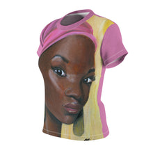 Load image into Gallery viewer, Pink Beauty Women's AOP Cut & Sew Tee