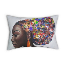 Load image into Gallery viewer, Afro Puff - Lumbar Pillow