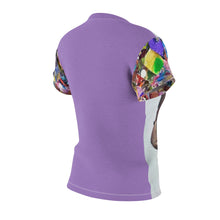Load image into Gallery viewer, Afro Puff Women's AOP Cut & Sew Tee
