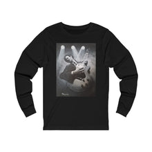 Load image into Gallery viewer, Guitar Man Unisex Jersey Long Sleeve Tee