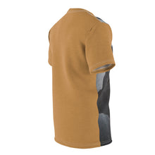 Load image into Gallery viewer, Guitar Man Gold Unisex AOP Cut & Sew Tee