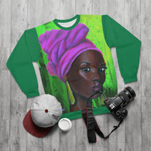 Load image into Gallery viewer, Pink and Green 2 AOP Unisex Sweatshirt