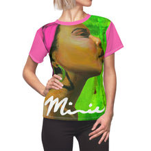 Load image into Gallery viewer, Pink and Green Women's AOP Cut & Sew Tee
