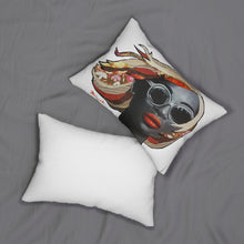 Load image into Gallery viewer, Diva Spun Polyester Lumbar Pillow