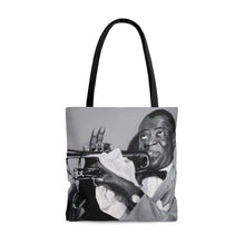 Load image into Gallery viewer, Louie Armstrong Tote Bag