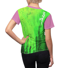 Load image into Gallery viewer, Pink and Green 2 Women's AOP Cut & Sew Tee