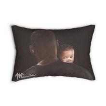 Load image into Gallery viewer, Daddy Protector Spun Polyester Lumbar Pillow