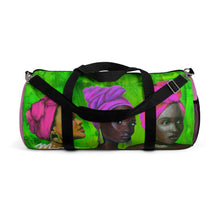 Load image into Gallery viewer, Pink and Green Sisterhood Duffel Bag