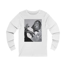 Load image into Gallery viewer, Louie Arstrong Unisex Jersey Long Sleeve Tee