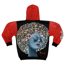 Load image into Gallery viewer, Cute as a Button Unisex Zip Hoodie