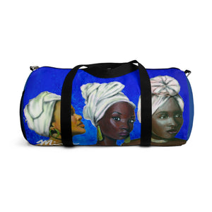 Blue and White Sisterhood Duffel Bag