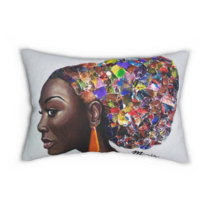 Afro Puff -  Lumbar Pillow