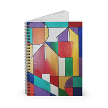 Load image into Gallery viewer, colorful  abstract notebook
