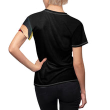 Load image into Gallery viewer, He&#39;s the Man Women&#39;s AOP Cut &amp; Sew Tee
