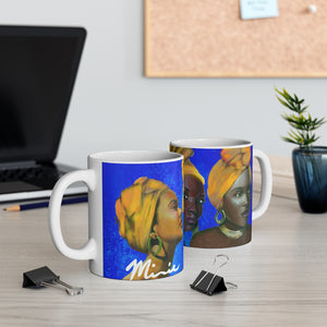Blue and Gold Mug