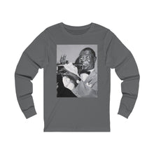 Load image into Gallery viewer, Louie Arstrong  Unisex Jersey Long Sleeve Tee
