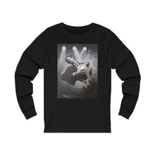 Load image into Gallery viewer, Guitar Man Unisex Jersey Long Sleeve Tee

