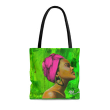 Load image into Gallery viewer, Pink and Green 1 Tote Bag

