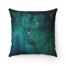 Load image into Gallery viewer, Blue Mountain  Streams Spun Polyester Square Pillow
