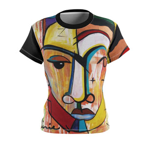 He's the Man Women's AOP Cut & Sew Tee