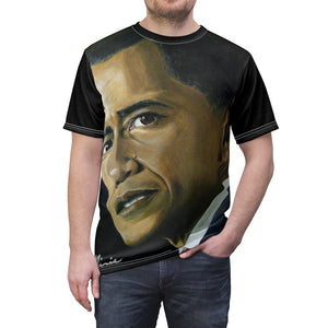 Obama Mr. President Unisex AOP Cut & Sew Tee