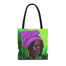Load image into Gallery viewer, Pink and Green 2 Tote Bag
