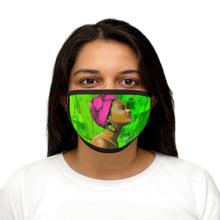 Load image into Gallery viewer, Pink and Green 1 Face Mask
