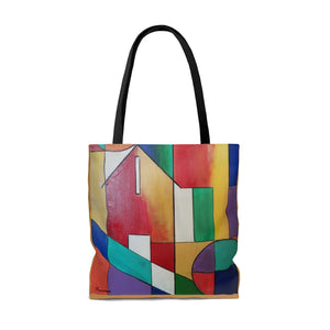 Abstract House Tote Bag