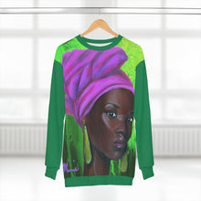 Load image into Gallery viewer, Pink and Green 2 AOP Unisex Sweatshirt
