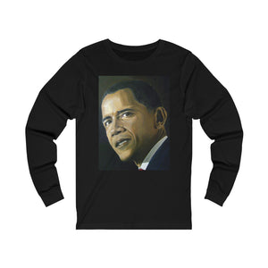 Obama Unisex Jersey Long Sleeve Tee